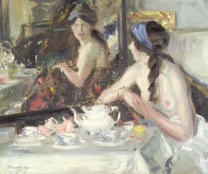 En el espejo, 1913